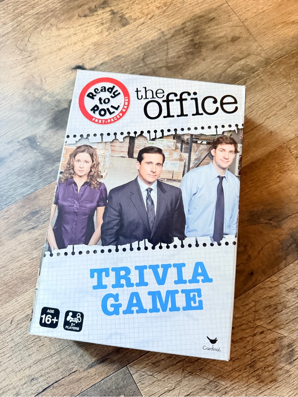 The Office Trivia Game - Ready to Roll (White/Blue)